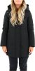 Woolrich Zwart Boulder Faux Fur Parka , Zwart, Dames online kopen