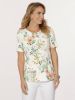 MONA Shirt met bloemenprint Ecru/Multicolor online kopen