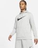 Nike Dri FIT Trainingshoodie voor heren Dark Grey Heather/Black Heren online kopen