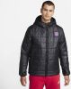 Nike FC Barcelona Herenjack met capuchon en voering van fleece Zwart online kopen