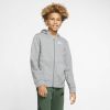 Nike Kids Nike Sportswear Club Hoodie met rits voor kids Carbon Heather/Smoke Grey/White Kind online kopen