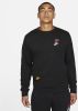 Nike Sportswear Essentials+ Herenshirt van sweatstof met ronde hals Zwart online kopen