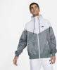 Nike Windrunner Jas Heren Smoke Grey/White/Smoke Grey/Black Heren online kopen