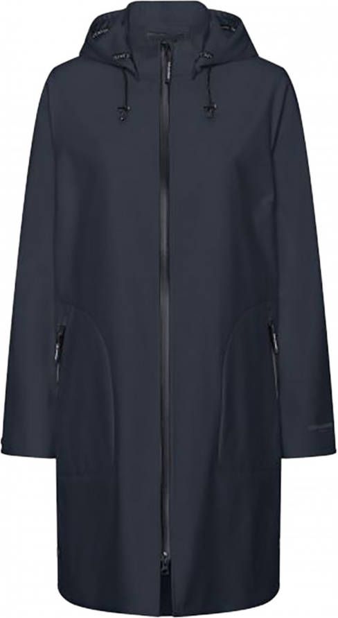 Ilse Jacobsen Rain Coat Dames Softshell Indigo Blauw online kopen