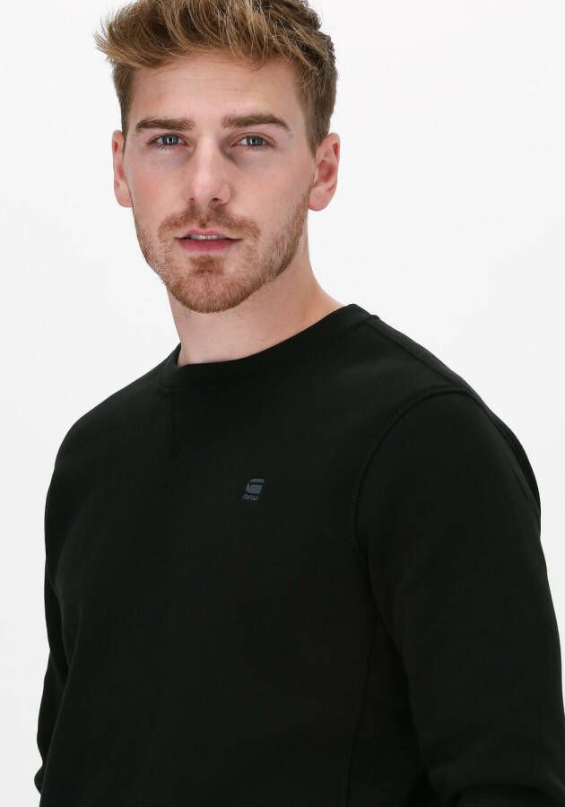 G-Star Core Sweater met klein logo en ronde hals-Zwart online kopen