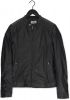 Leren Biker Jacket Zwart (100002001 Biker919) online kopen
