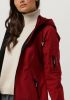 Ilse Jacobsen Long Rain Coat Dames(Softshell Lange Vorm)Rood online kopen
