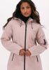 Ilse Jacobsen 3/4 Rain Coat Softshell Dames Lichtroze online kopen
