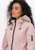 Ilse Jacobsen Long Rain Coat Dames (Softshell-Lange Vorm) Lichtroze online kopen
