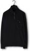 PME Legend Half zip collar fine terry black , Zwart, Heren online kopen