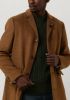 Scotch & Soda Camel Mantel Classic Wool blend Overcoat online kopen
