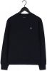 Scotch and Soda Truien Essentials Organic cotton felpa crewneck sweatshirt Blauw online kopen