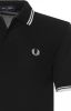 Fred Perry M3600 slim fit polo van piqu&#xE9; katoen met getipte details online kopen