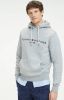 Tommy Hilfiger Herren Kapuzensweatshirt Logo Hoody , Grijs, Heren online kopen