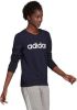 Adidas Performance sportsweater donkerblauw/wit online kopen