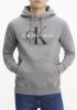 Calvin Klein Sudadera kern monogram hoodie , Grijs, Heren online kopen
