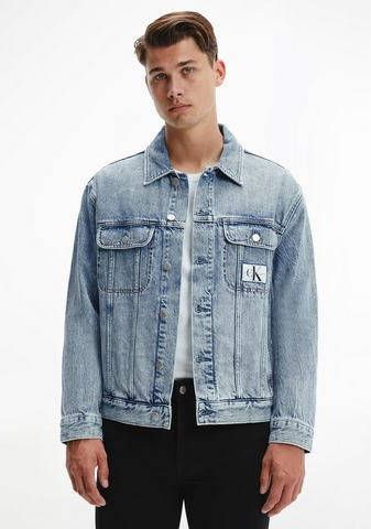 Calvin Klein Lichtblauwe Spijkerjas Regular Denim Jacket online kopen