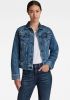 G-Star G Star RAW Jeansjack Arc 3D Jacket met opgestikte klepzakken met lusknoopjes online kopen