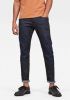 G-Star Jeans 3301 straight tapered fit dark aged(51003 7209 89)G star, Zwart, Heren online kopen