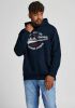 JACK & JONES PLUS SIZE hoodie JJELOGO Plus Size met logo navy blazer online kopen