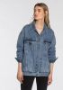 Levi's Uni benen uni volwassen 29945 0063 Originele trucker botter donker , Blauw, Unisex online kopen