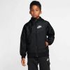 Nike Windrunner Jas Junior Black/Black/Black/White Kind online kopen