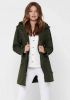 Only raincoat teddy inside , Groen, Dames online kopen