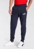 PUMA Essential Logo Fleece Trainingsbroek Donkerblauw online kopen