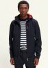 Scotch & Soda Winterjack hooded colourblock jacket 169691/0002 online kopen