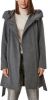 S.Oliver Wollen jas met brede kraag en grote capuchon(2 delig, Met een bindceintuur ) online kopen