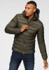 Superdry Winterjas fuji hooded classic puffer jacket dark moss(m5011201a gul ) online kopen