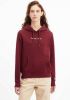Tommy Jeans Vrouwen & Kleding sweatshirts Dw0Dw14362 , Rood, Dames online kopen