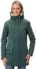 Vaude Manakau Parka II Dames Donkergroen/Gebroken Wit online kopen