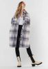 Vero Moda Korte jas VMNELLY CHECK LONG COAT online kopen