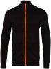 Kronstadt Regular Fit Sweatjacket zwart, Effen online kopen