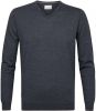 Profuomo Merino v hals pullover anthra(pp2j00006c ) online kopen