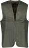 Barbour quilt bodywarmer Olive inritsbaar groen online kopen