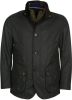 Barbour winterjas groen normale fit katoen effen rits + knoop online kopen
