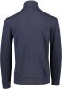 Hugo Boss sweater donkerblauw effen katoen opstaande kraag online kopen