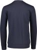 Hugo Boss sweater donkerblauw effen katoen ronde hals online kopen