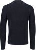 Hugo Boss trui Amois donkerblauw structuur online kopen