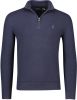 Ralph Lauren Fijngebreide pullover met halve rits en logoborduring online kopen