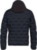 Reset winterjas donkerblauw normale fit rits capuchon online kopen