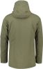 Tenson winterjas groen normale fit effen rits + knoop online kopen