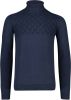 Vanguard Donkerblauwe Coltrui Roll Neck Cotton online kopen