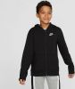 Nike Kids Nike Sportswear Club Hoodie met rits voor kids Carbon Heather/Smoke Grey/White Kind online kopen