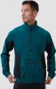 Puma fit woven half zip sportjas groen heren online kopen