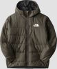 The North Face reversible perrito winterjas zwart/groen kinderen online kopen