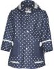 Playshoes regenjas Dots met stippen donkerblauw/wit online kopen