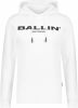 Ballin by Purewhite hoodie met tekst ecru online kopen